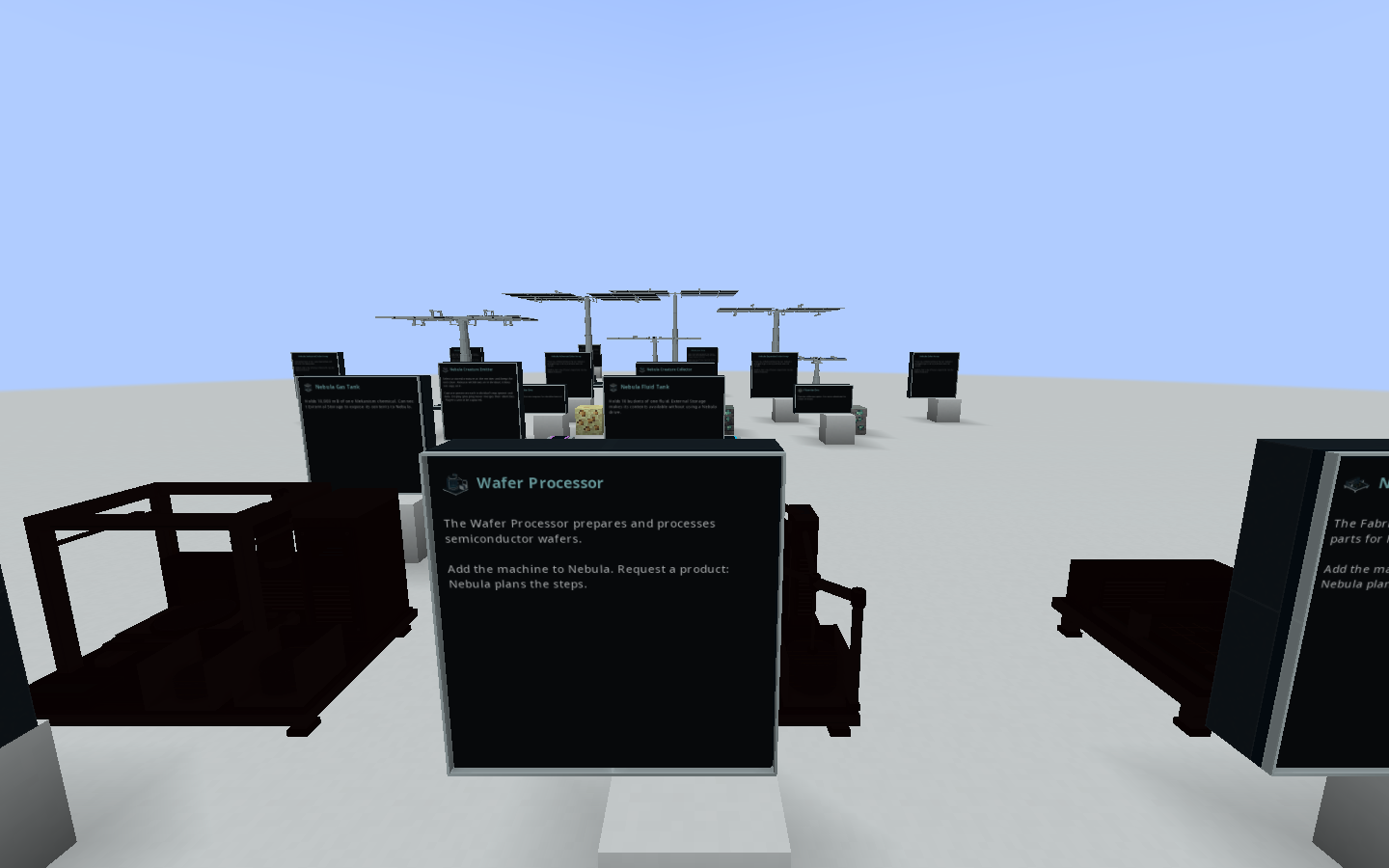 Wafer Processor — Captured in Minecraft